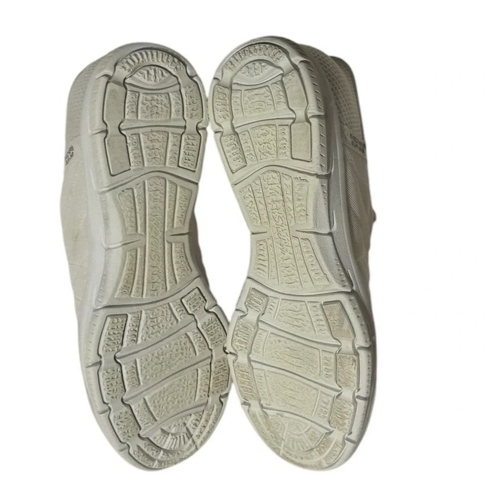 Skechers Hands Free Slip-ins Ultra Flex 3.0 Smooth Step White Sparkle 100743 WHT